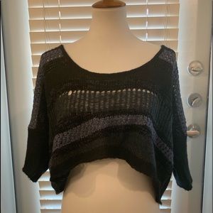 Free People Knit Cropped Sweater